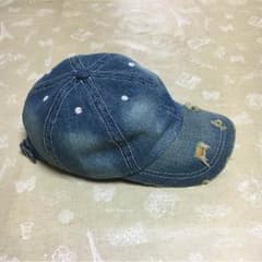 ダメージ デニム キャップのサムネイル