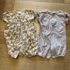 ロンパース　2点セット　50-60のサムネイル