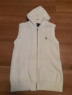 Polo by Ralph Lauren フード付き ニットベストのサムネイル