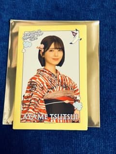 キ*ク様 乃木坂46 筒井あやめ 浴衣缶バッジ　真夏の全国ツアー2026のサムネイル