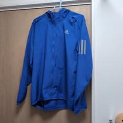 adidas ランニング　フード付きジャケット サイズ　Mのサムネイル
