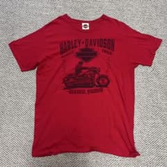 Harley-Davidson Tシャツ レッド　y2kのサムネイル