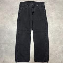 リーバイス569 Levis W31 ブラックデニムボトム 黒 古着 20030 - メルカリ