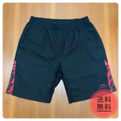 TIGORA ティゴラ スポーツ ハーフパンツ Mサイズ ブラック×レッドのサムネイル