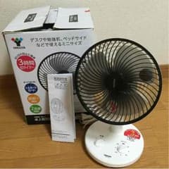 YAMAZEN 卓上ミニ扇風機  羽根径18㎝  取り扱い説明書付きのサムネイル