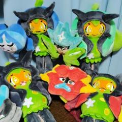 ポケモン★♥オーガポン♥みどり・いど・かまど・いしずえ★4体★ぬいぐるみ m23352326891_1.jpg?1744714370