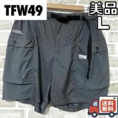 値下げ不可早い者勝ち☆新品未使用☆ tfw49 ゴルフハーフパンツ　※パンツのみ 早い者勝ち✨】TFW49 メンズ ハーフパンツ L グレー系 ゴルフパンツ