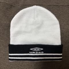 UMBRO ニット帽 メンズ ホワイト