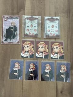 鬼滅の刃 アクスタ ランダムカード 煉獄杏寿郎 7枚セット ケース2個