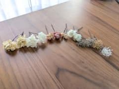 ドライフラワー ヘアピン セットのサムネイル