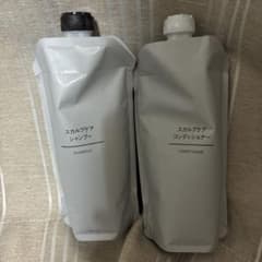 無印良品 スカルプケアシャンプー コンディショナー 2個セットのサムネイル