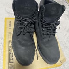 【格安最安値】Timberlandブラックハイカットブーツ　ヒップホップのサムネイル
