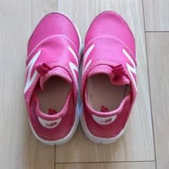New Balance キッズ スニーカー ピンク 17.5cmのサムネイル