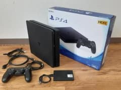 美品PS4 本体CUH-2100Aプレイステーション4 500GB 外付けSDDのサムネイル