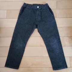 ☆BREEZE☆　ブラックデニムパンツ120cm男の子のサムネイル