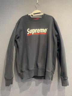 Supreme Underline Crewneck "Navy"のサムネイル