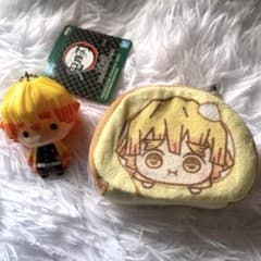 鬼滅の刃 ゆらゆらマスコットロールケーキマスコット 我妻善逸