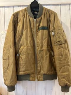 ALPHA INDUSTRIES キルティングジャケット Mのサムネイル