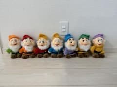 ディズニー  白雪姫☆7人の小人ぬいぐるみセット  TOMYのサムネイル