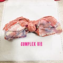COMPLEX BIZ♡ナチュラリーリボンクロワッサンクリップ♡ピンクミックスのサムネイル
