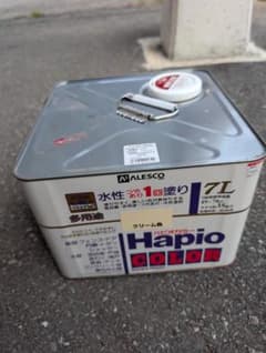 カンペハピオ ハピオカラー 水性塗料 クリーム色 7Lのサムネイル