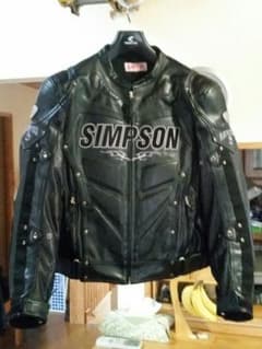 SIMPSONバイクジャケット　Lサイズのサムネイル