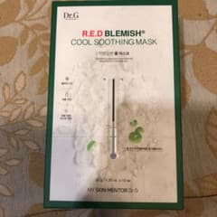 Dr.G  R.E.D BLEMISH COOL SOOTHING MASKのサムネイル