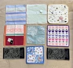 ミニタオル、タオルハンカチ、adidas、ANNA SUI、SNOOPYのサムネイル