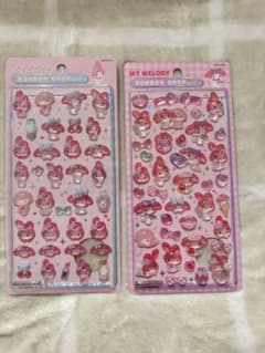 【正規品】マイメロディ ボンボンドロップシール 2枚セットのサムネイル