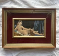 グランド・オダリスク　アングル　複製画　西洋美術　ルーブル美術館　西洋絵画　額装 グランド・オダリスク アングル 複製画 西洋美術 ルーブル美術館 西洋