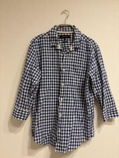 SHIPS JET BLUE ギンガムチェックシャツ 日本製のサムネイル
