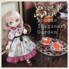 シュガーカップス　オビツ11 ディーラー様　子うさぎナチュラルワンピースセット シュガーカップス オビツ11 ディーラー様 子うさぎナチュラル