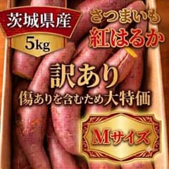茨城県産さつまいも 紅はるか 5kg Mサイズ 訳ありのサムネイル