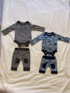 パタゴニア ロンパース&パンツセット 2セットのサムネイル