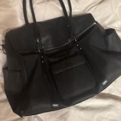 Boston bag, travel bag, black
