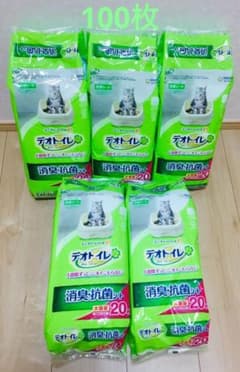 猫デオトイレ用　デオシート100枚のサムネイル