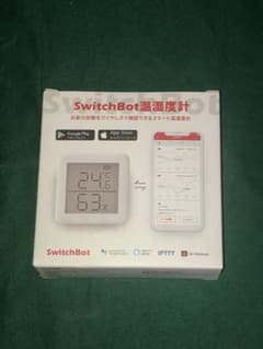未開封新品 SwitchBot Bluetoothデジタル温湿度計 ②のサムネイル