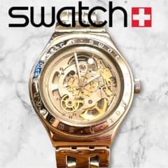 SWATCH IRONY】アイロニー スケルトン オートマチック 腕時計 V8 