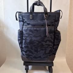 SWANY シティートート キャリー バック 紺 カモフラ 迷彩柄 四輪 保冷 SWANY シティートート キャリー バック 紺 カモフラ 迷彩柄 四輪 保冷