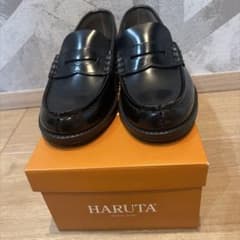 HARUTA ペニーローファー ブラック 23cm EEEのサムネイル