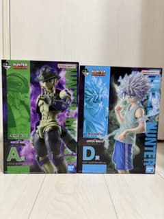 [신품 미개봉] HUNTER × HUNTER 이치 반 쿠지 A상 멜엠 D상 킬루아