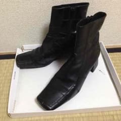 tebi様 ショートブーツ黒のサムネイル