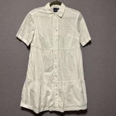 GAP ホワイト シャツワンピース 半袖のサムネイル