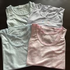 タンクトップ下着　ガールズ4枚セット140のサムネイル