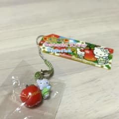 激レア】ご当地キティ 信州 りんご ストラップ 根付 キティちゃん 長野