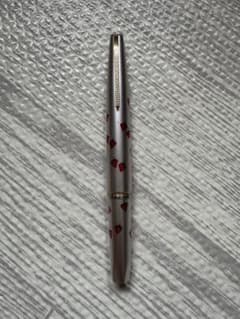 PLATINUM プラチナ 万年筆 いちご柄 細字 ペン先14K - メルカリ