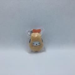 サンリオ　ポチャッコ　ちびっとも おかず　エビフライ　キーホルダー