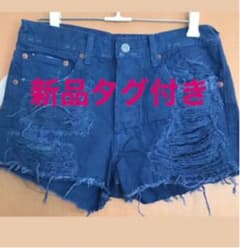 RNA新品タグ付きダメージ加工ショートパンツのサムネイル