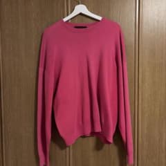 【値下げしました】CABAN クルーネック ピンクニットのサムネイル