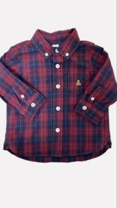 GAP クマの刺繍付き長袖　70-80cmのサムネイル